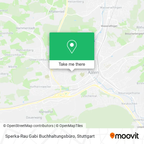 Sperka-Rau Gabi Buchhaltungsbüro map