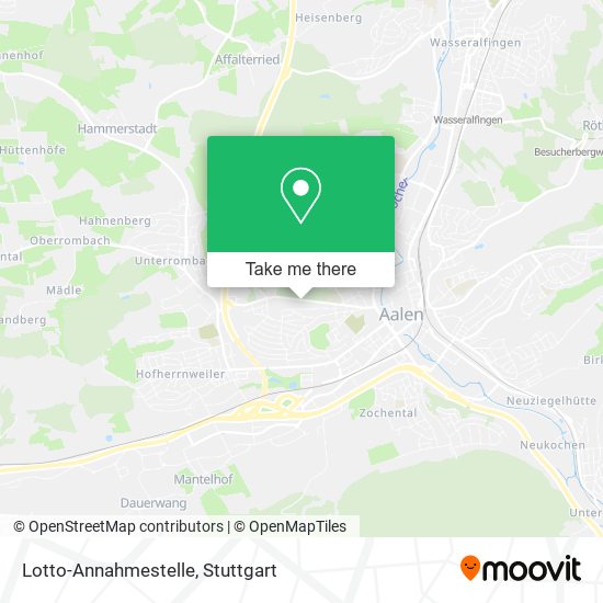 Lotto-Annahmestelle map