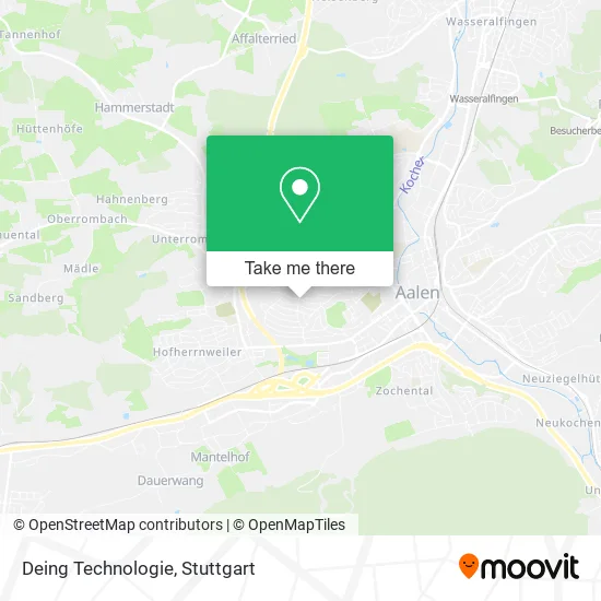 Карта Deing Technologie