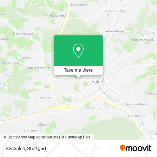 Карта SG Aalen