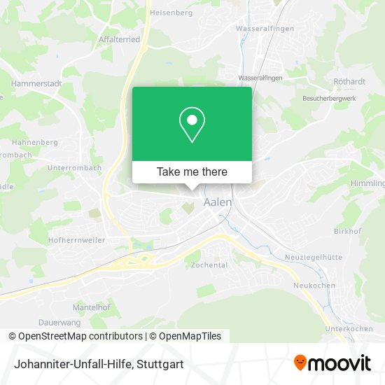 Johanniter-Unfall-Hilfe map