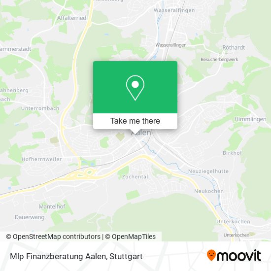 Mlp Finanzberatung Aalen map