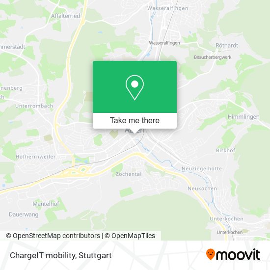 ChargeIT mobility map