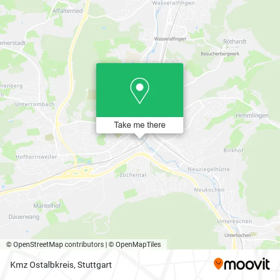 Карта Kmz Ostalbkreis