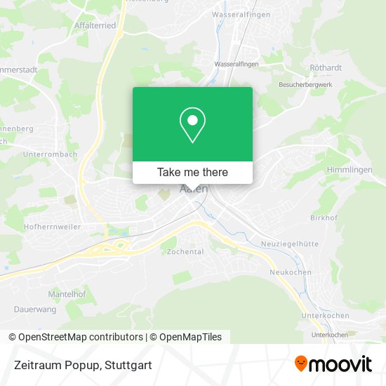 Карта Zeitraum Popup