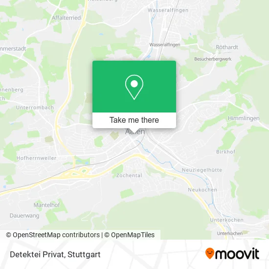 Карта Detektei Privat