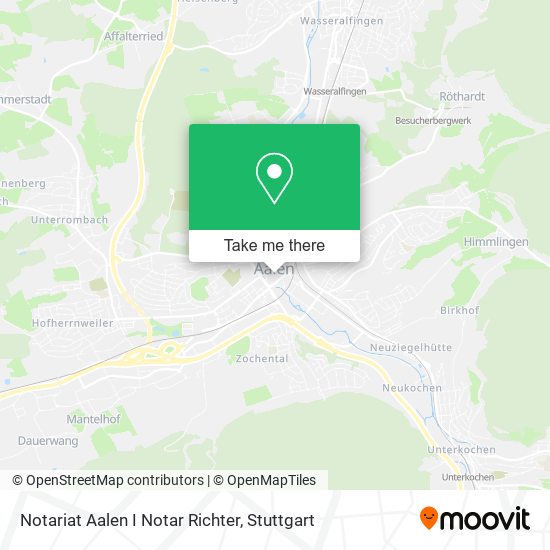 Карта Notariat Aalen I Notar Richter