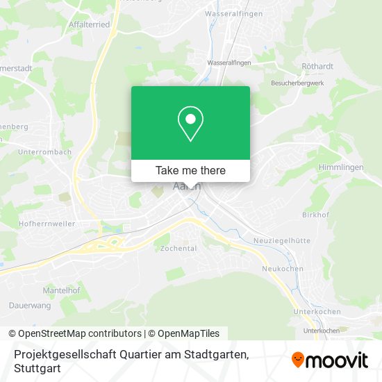 Карта Projektgesellschaft Quartier am Stadtgarten