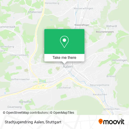 Карта Stadtjugendring Aalen