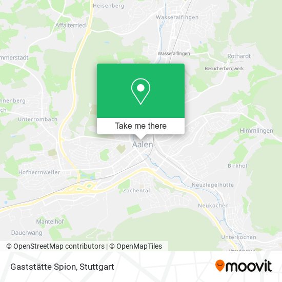 Карта Gaststätte Spion