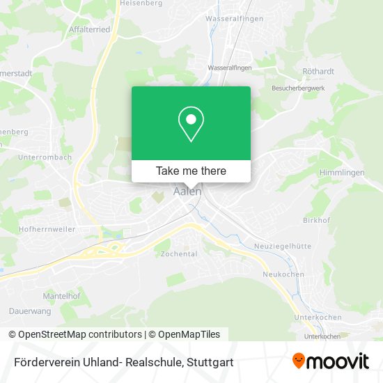 Förderverein Uhland- Realschule map