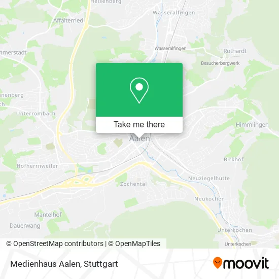 Карта Medienhaus Aalen