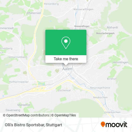 Olli's Bistro Sportsbar map