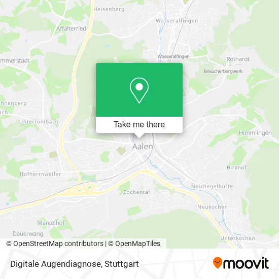 Карта Digitale Augendiagnose