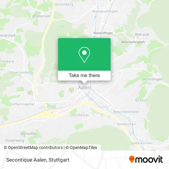 Карта Secontique Aalen