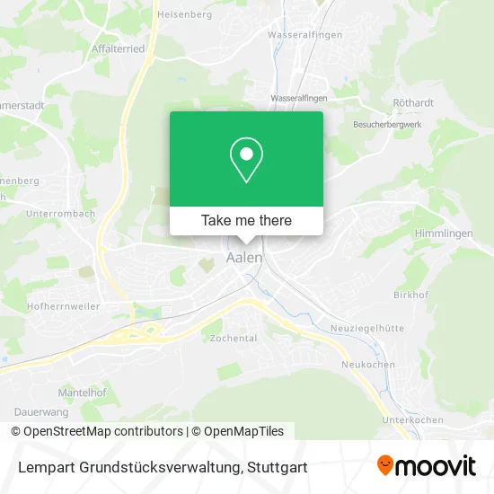 Карта Lempart Grundstücksverwaltung