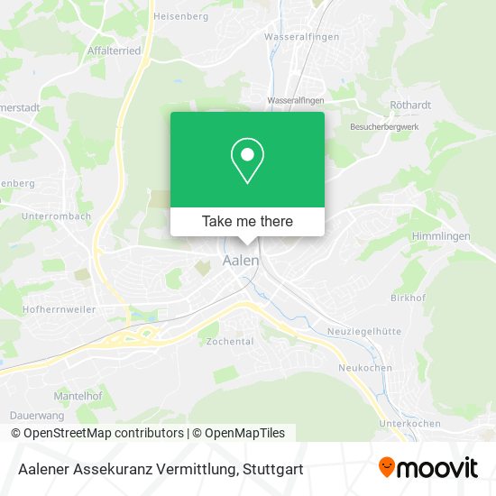 Aalener Assekuranz Vermittlung map