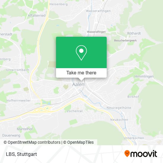 Карта LBS