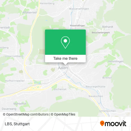Карта LBS