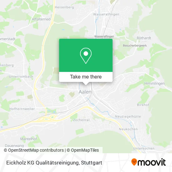 Карта Eickholz KG Qualitätsreinigung