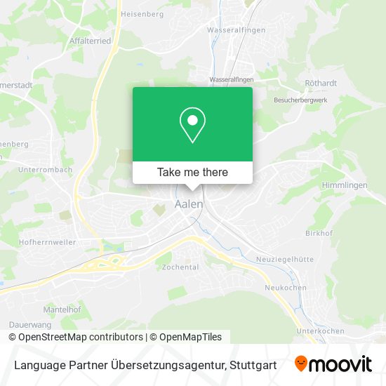 Language Partner Übersetzungsagentur map