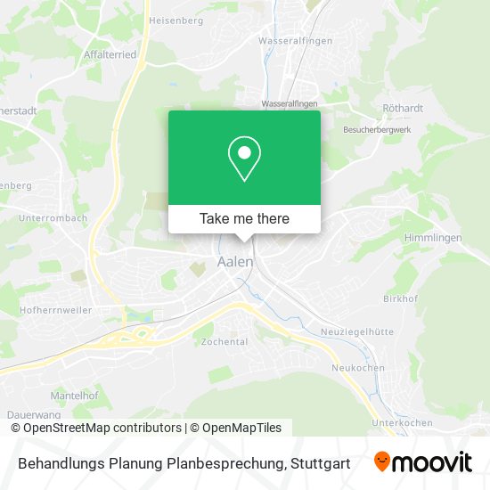 Behandlungs Planung Planbesprechung map