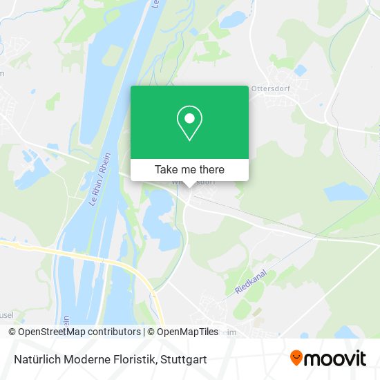 Natürlich Moderne Floristik map