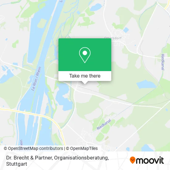 Карта Dr. Brecht & Partner, Organisationsberatung