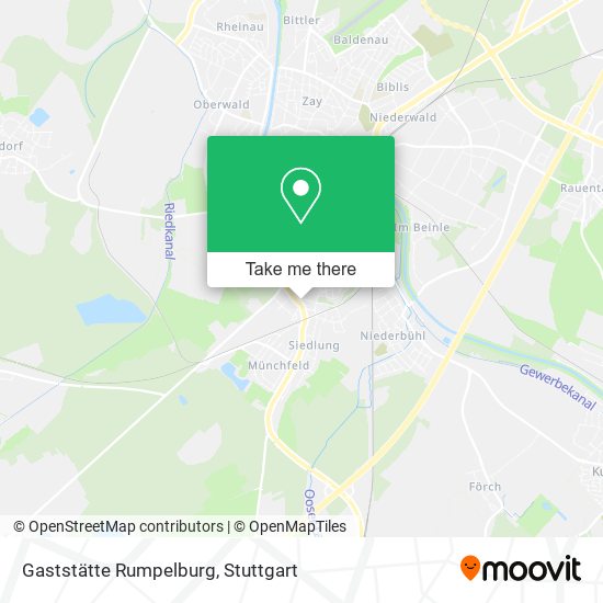 Gaststätte Rumpelburg map