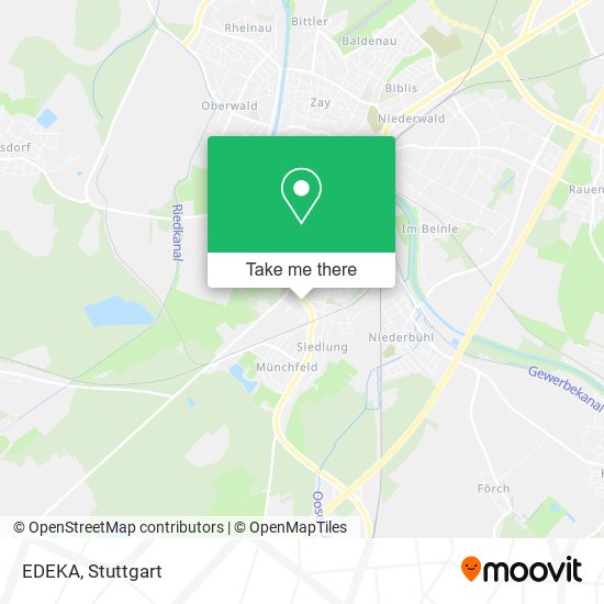 EDEKA map