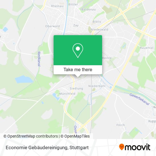 Economie Gebäudereinigung map