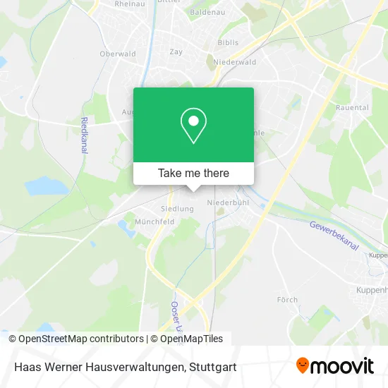 Карта Haas Werner Hausverwaltungen