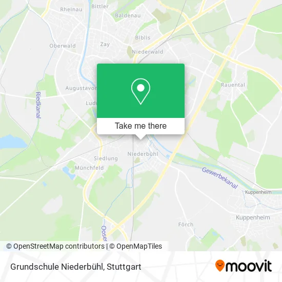 Карта Grundschule Niederbühl