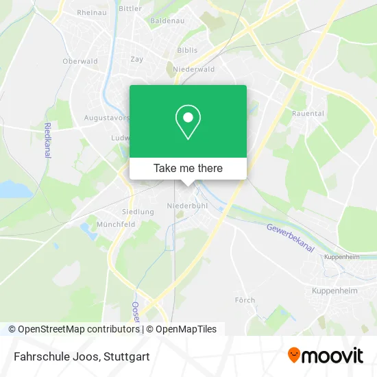 Карта Fahrschule Joos