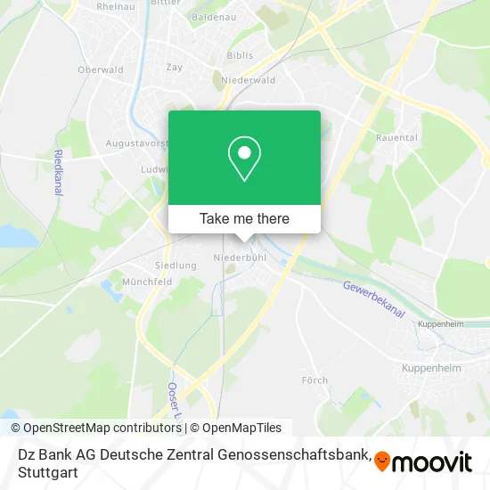 Карта Dz Bank AG Deutsche Zentral Genossenschaftsbank