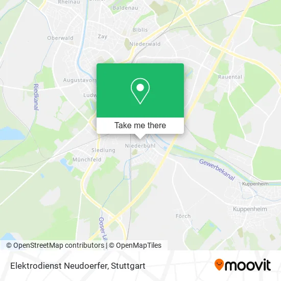 Карта Elektrodienst Neudoerfer