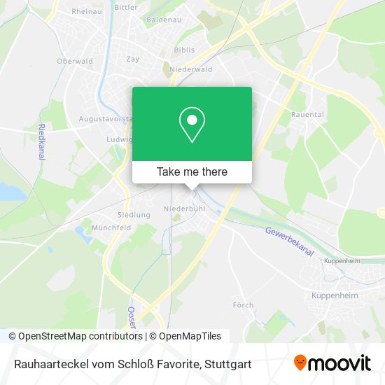 Rauhaarteckel vom Schloß Favorite map