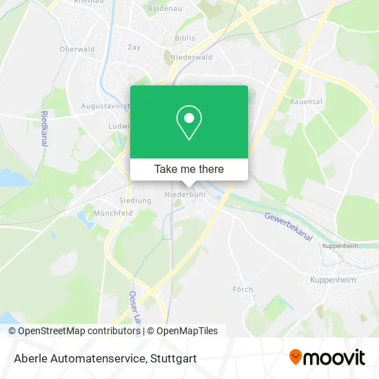 Карта Aberle Automatenservice