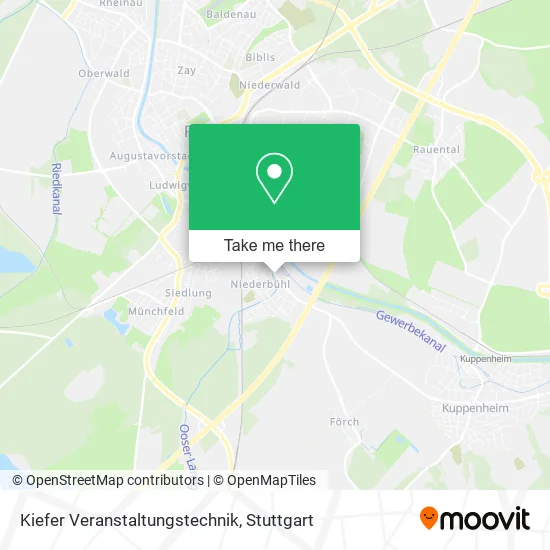 Карта Kiefer Veranstaltungstechnik