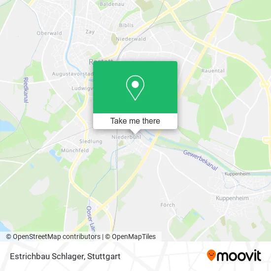 Карта Estrichbau Schlager