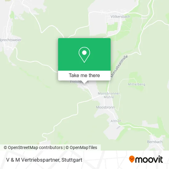 Карта V & M Vertriebspartner