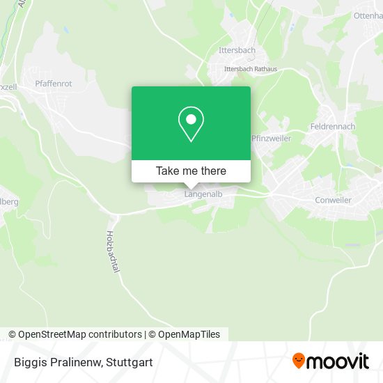 Карта Biggis Pralinenw