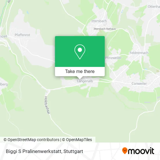 Карта Biggi S Pralinenwerkstatt