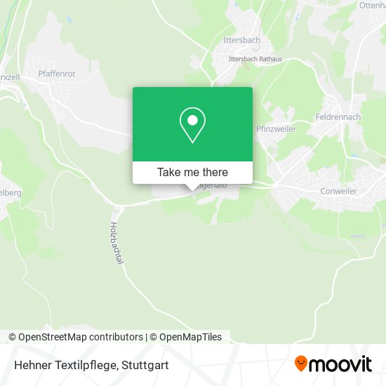 Карта Hehner Textilpflege
