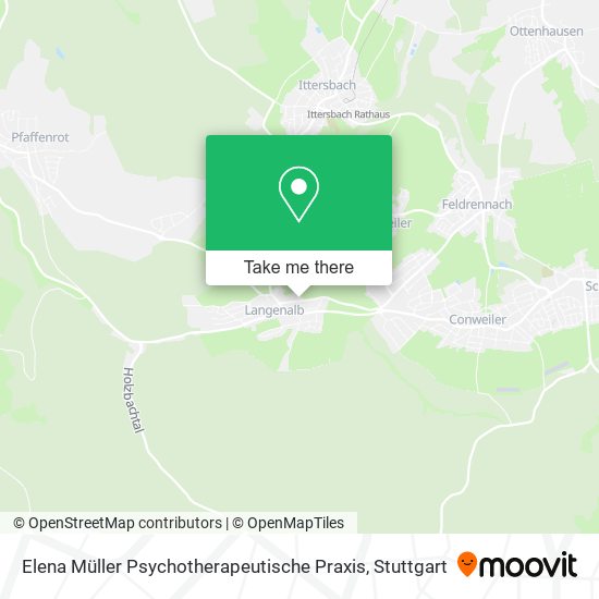 Elena Müller Psychotherapeutische Praxis map