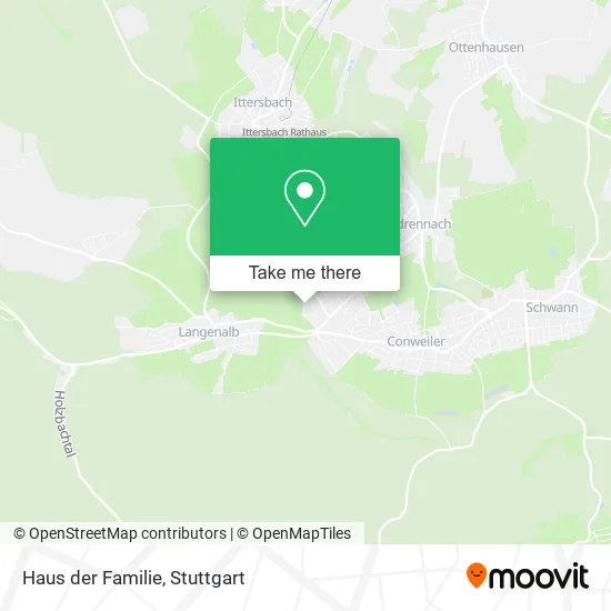 Карта Haus der Familie