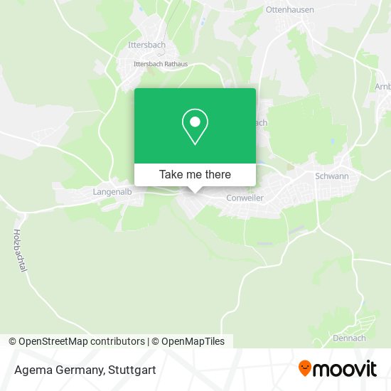 Agema Germany map