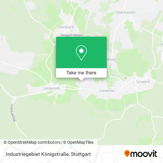 Карта Industriegebiet Königstraße