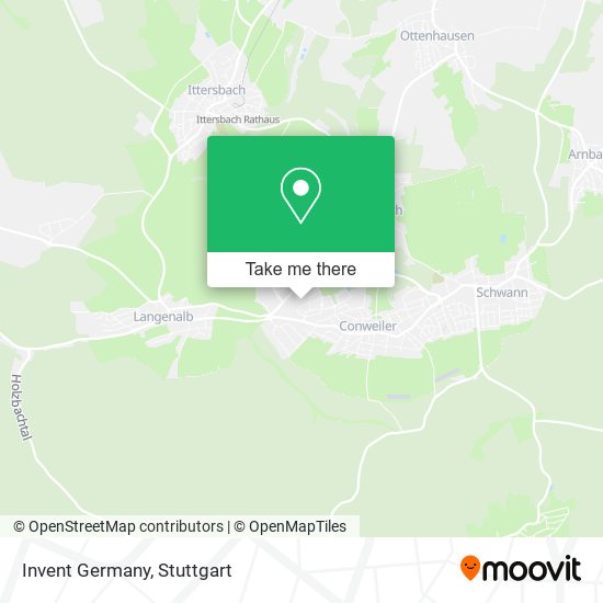 Карта Invent Germany