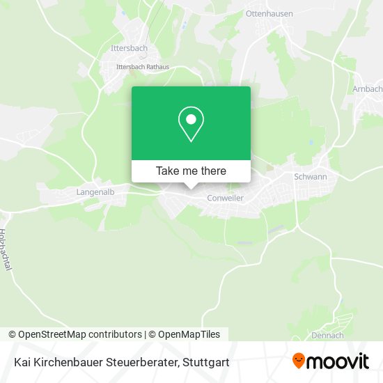 Kai Kirchenbauer Steuerberater map